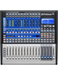 Mezclador Digital PreSonus StudioLive 16.0.2 USB + Micrófono AT2020 + Auriculares ATH-M50x 2
