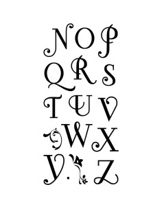 Conjunto de Sellos Transparentes Alfabeto Inkadinkado 34 Piezas 2