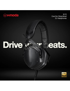 Auriculares DJ V-Moda M-10 Diadema Negro con Almohadillas de Espuma 2