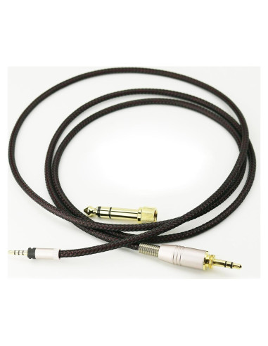 Cable de audio de reemplazo NewFantasia 1.2m para Sennheiser