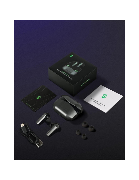 Auriculares Inalámbricos Black Shark BS-T2 con Estuche de Carga
