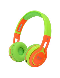 Auriculares Inalámbricos Contixo KB-2600 para Niños 85dB Verde/Naranja