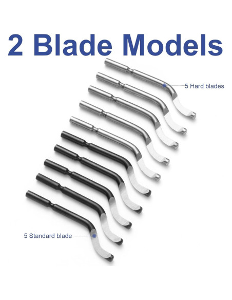 Juego de Herramientas de Desbarbado Rtcimoic 10 Piezas Acero