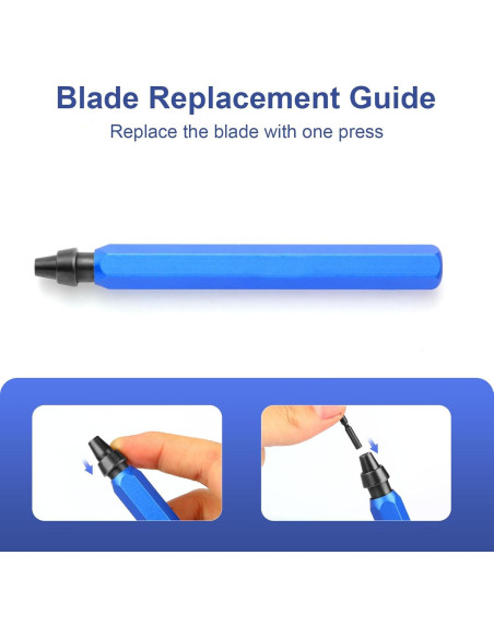 Juego de Herramientas de Desbarbado Rtcimoic 10 Piezas Acero