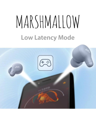 Auriculares Inalámbricos JVC Marshmallow Bluetooth 5.3 28H Azul