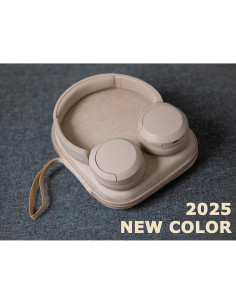 Funda Dura Ginsco para Auriculares On-Ear Beige - Compatible JBL y Sony 2
