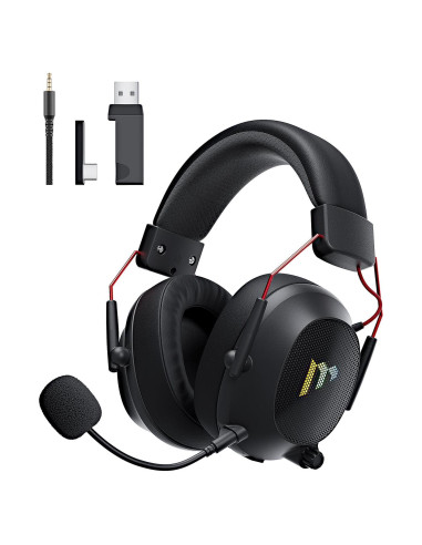 Auriculares Gaming Inalámbricos Mytrix Tac Master 50H RGB