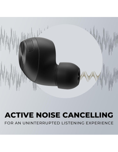 Auriculares Inalámbricos Technics EAH-AZ40M2-K, Bluetooth 5.2, Cancelación de Ruido