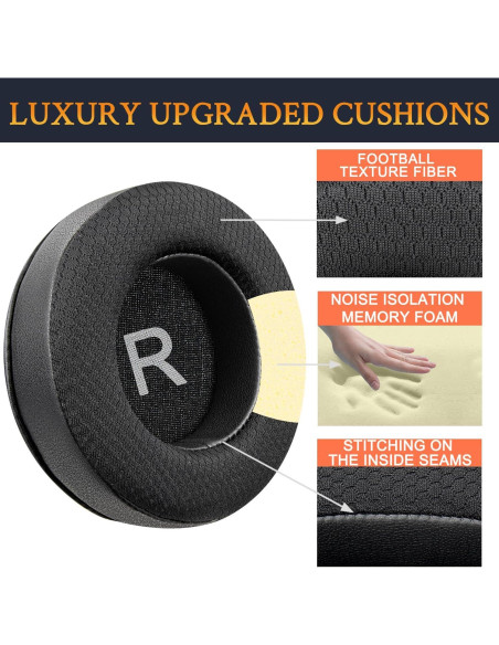 Almohadillas de Reemplazo SOULWIT para Auriculares AKG K52 K72 K92