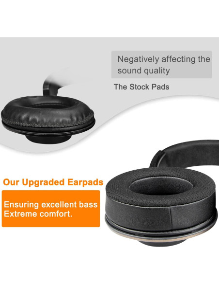 Almohadillas de Reemplazo SOULWIT para Auriculares AKG K52 K72 K92
