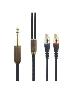 Cable de Reemplazo de Audio 6.35mm NuevoFantasia 2m para Audeze