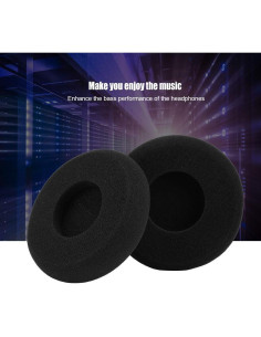 Almohadillas de Reemplazo Grado SR80 SR60 Espuma Memoria Negro 2