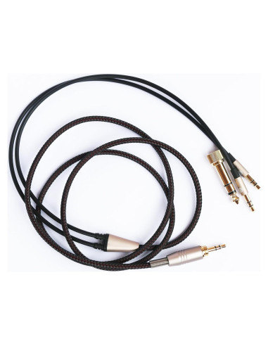 Cable de Reemplazo Hifiman HE4XX HE-400i 2m Doble Jack 3.5mm