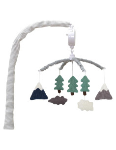 Móvil Musical para Bebés Living Textiles Picos Algodón Hipoalergénico