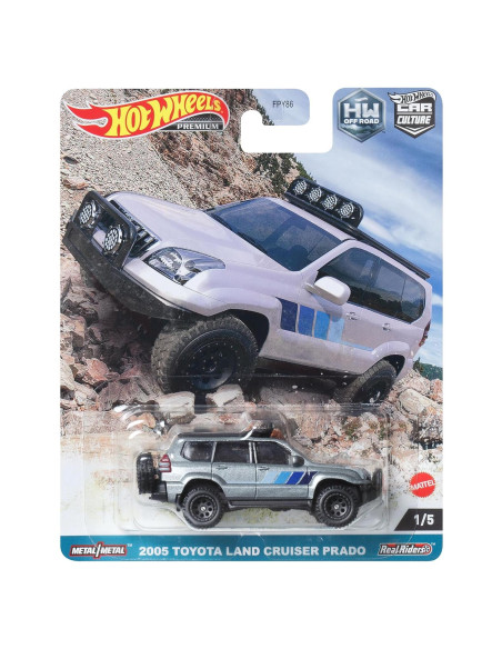 Hot Wheels HKC70 2005 Toyota Land Cruiser Prado 3 años+
