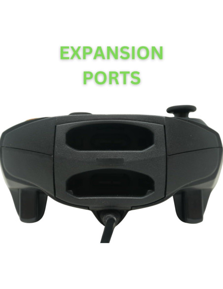 Controlador Old Skool S-Type con cable para Xbox Original - Negro