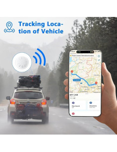 Rastreador GPS Portátil BOELIKAYS para Vehículos y Mascotas 2