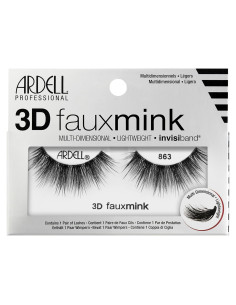 Pestañas Ardell 3D Visón Sintético 863 - Ligeras y Naturales