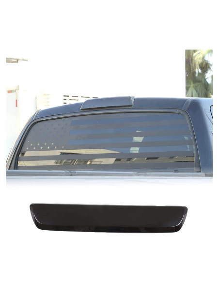 Cubierta de Luz de Freno Aunginsy para Toyota Tundra 2007-2021 ABS Gris