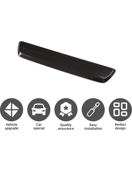 Cubierta de Luz de Freno Aunginsy para Toyota Tundra 2007-2021 ABS Gris