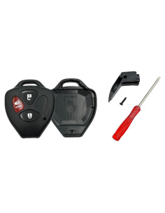 Funda de Llave de Repuesto Toyota 3 Botones WKIOERAD