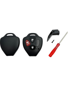 Funda de Llave de Repuesto Toyota 3 Botones WKIOERAD 2