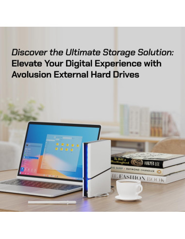 Disco Duro Externo Avolusion PRO-H1 6TB USB 3.2 para PC y Mac
