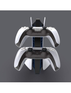 Cargador Doble PS5 OLYGIVE con Luces LED y Carga Rápida 2