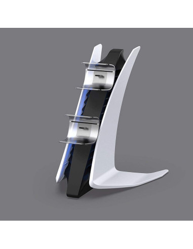 Cargador Doble PS5 OLYGIVE con Luces LED y Carga Rápida