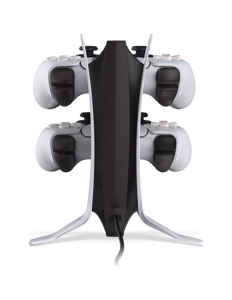 Cargador Doble PS5 OLYGIVE con Luces LED y Carga Rápida