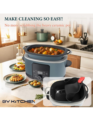 Forros de Silicona para Olla Lenta FORNO 8.5L Ninja Foodi