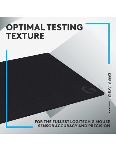 Alfombrilla de Ratón Grande Logitech G740 460x600mm Antideslizante