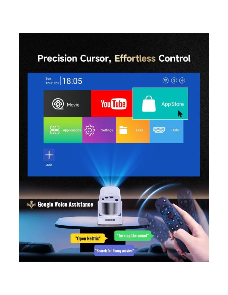 Proyector Mini Inteligente Magcubic HY310 1080P Portátil Wifi Bluetooth