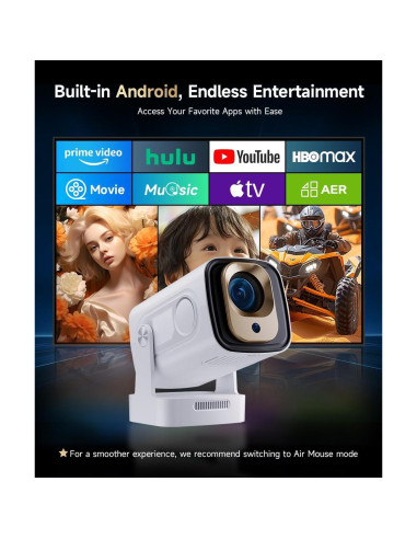 Proyector Mini Inteligente Magcubic HY310 1080P Portátil Wifi Bluetooth