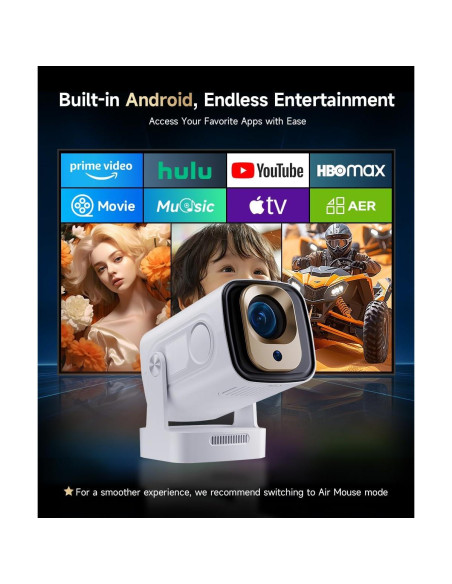 Proyector Mini Inteligente Magcubic HY310 1080P Portátil Wifi Bluetooth