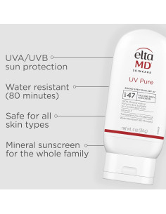 EltaMD UV Pure Protector Solar SPF 47 para Cara y Cuerpo 113g 2