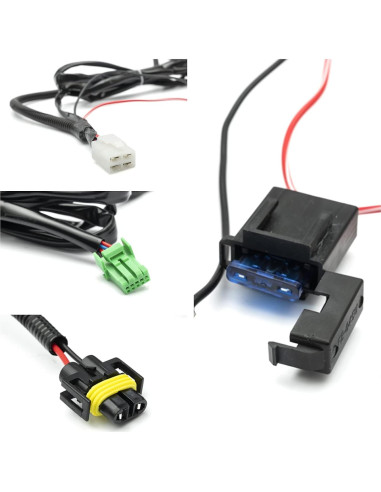Kit de Conector de Cableado de Faro Antiniebla Toyota H11 H8
