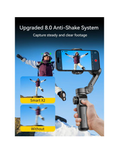 Gimbal Estabilizador Smart X2 AOCHUAN para iPhone y Android 2