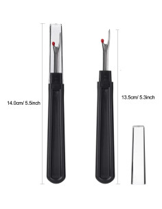 Desgarradores de Costura ESHATO 12 Piezas Negro 14 cm 2