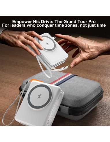 Cargador Portátil Magnético 10000mAh QD KD01 para iPhone y Samsung