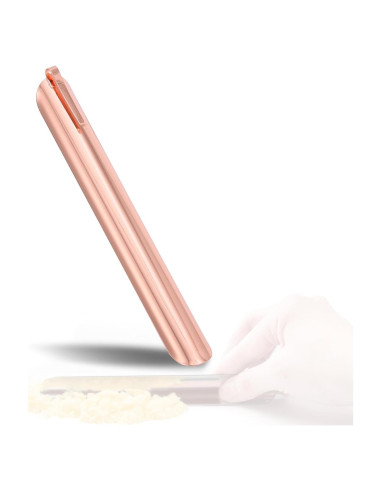 Limpiador de migas de acero inoxidable Xyseamf Oro Rosa