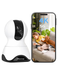 Cámara de Seguridad Interior VIMTAG 4K con Visión Nocturna