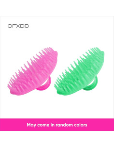 Masajeador de cuero cabelludo OFXDD SM5245 - Exfoliador ergonómico 2