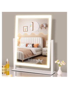 Espejo de Maquillaje Iluminado Kotdning 37.1x22.4cm 5X