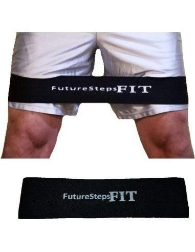 Banda de Resistencia FUTURESTEPS para Glúteos y Piernas - Alta Resistencia - Antideslizante - 33 cm