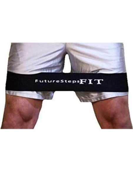 Banda de Resistencia FUTURESTEPS para Glúteos y Piernas - Alta Resistencia - Antideslizante - 33 cm