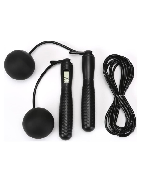 Cuerda de Salto Inalámbrica SCRAFTION con Contador LCD 2 en 1 Cuerda de Salto Inalámbrica SCRAFTION con Contador LCD 2 en 1