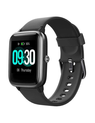 Reloj Inteligente VAOYAO ID205L Negro, Pantalla Táctil 1.3", IP68