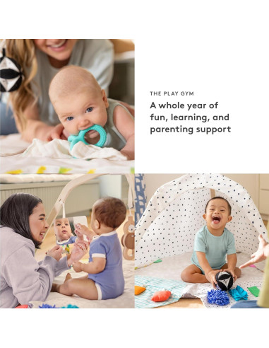 Gimnasio de Juego Lovevery 0+ con Alfombra de Actividades