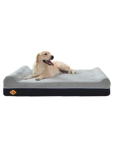 Cama para Perros Extra Grande Laifug 127x91cm Espuma Ortopédica